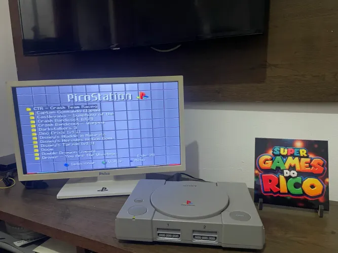 PlayStation 1 Fat picostation 16gb