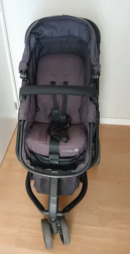 Carrinho Moises + Bebê Conforto Safety (usado)