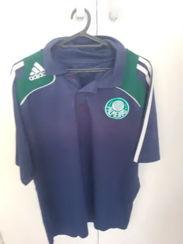 Camisa antiga Polo Palmeiras vintage 2005 Adidas original tam G