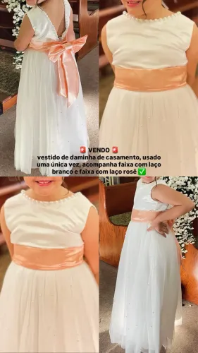 Vestido daminha de casamento/formatura
