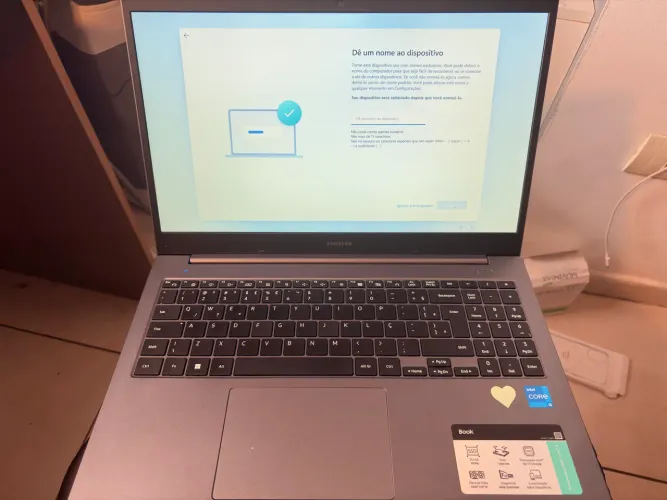 Notebook Samsung Book 11ª Geração - funcionando perfeitamente