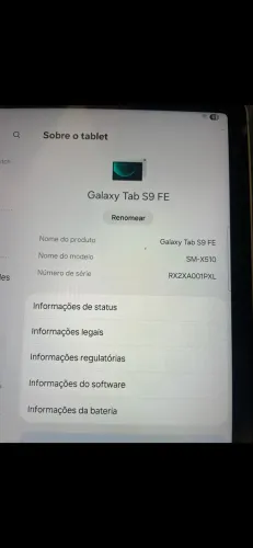 Tablet s9FE