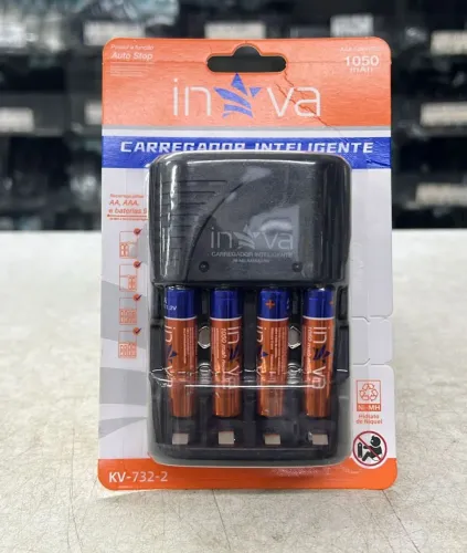 Kit pilhas recarregável