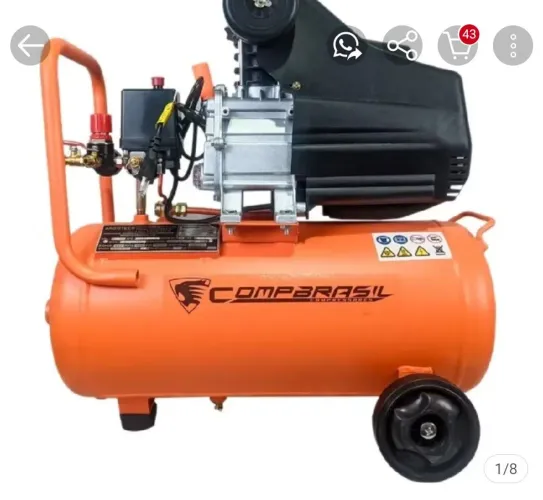 Compressor 25 litros 2 HP e meio r$ 450 reais 