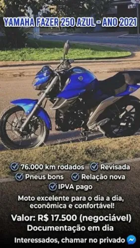 Fazer 250 2021