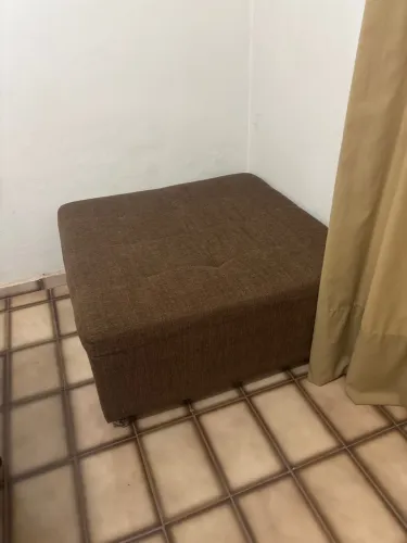 Puff grande de luxo para sala