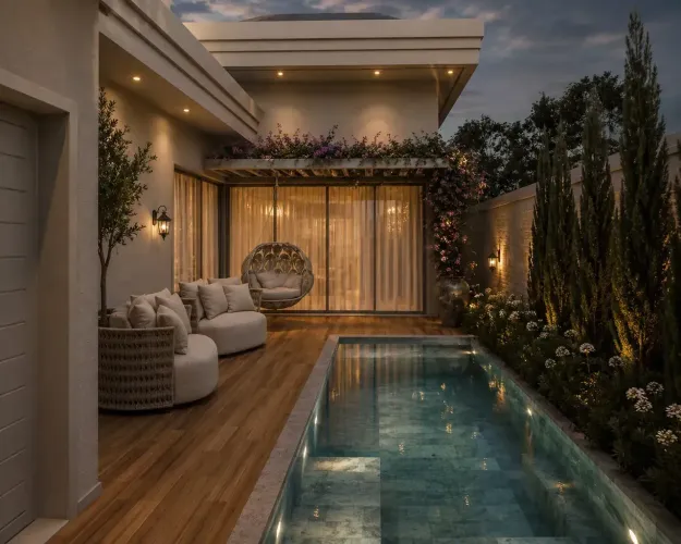CASA TÉRREA NEOCLÁSSICA COM 4 SUÍTES À VENDA, 236m2 - CONDOMÍNIO FLORAIS DA MATTA