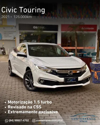 Honda Civic Sedan Touring 1.5 Turbo 16V Aut.4p 2021