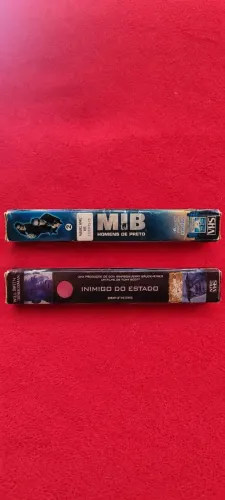 Fita vhs MIB homens de preto e Inimigos do Estado