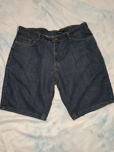 Bermuda Jeans Masculina Marfinno Tam. 46 Azul Escuro