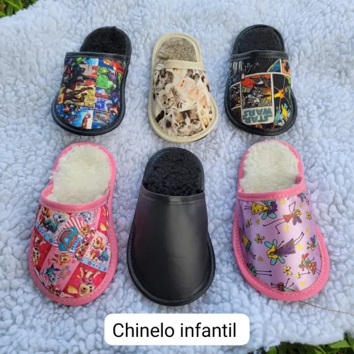 Lote de chinelos de lã - lojistas ou revendedores 