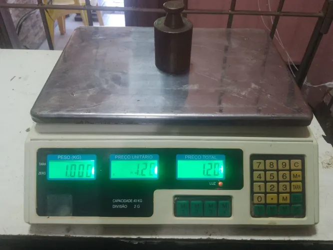 Balança eletrónica