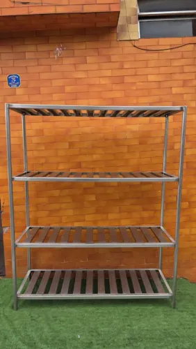Estante industrial inox