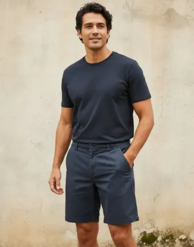 Bermuda Masculina Taco Azul Marinho GGG