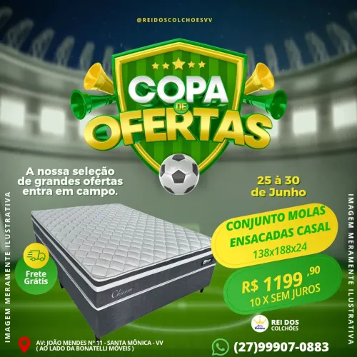 Conjunto Molas Ensacadas Casal ( Colchão + Box )
