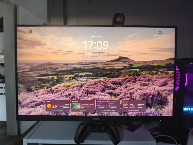 Monitor AOC hero 165 hz usado perfeito
