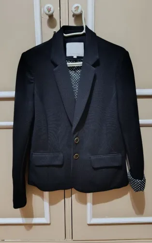 Blazer preto feminino Marffino Renner