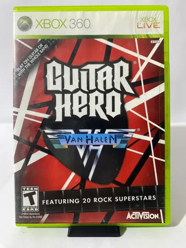 Lacrado e com Frete grátis! Guitar Hero Van Halen Xbox 360 Novo Raro Leia o anúncio!