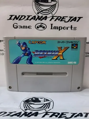 Jogo de Super Famicom Rockman X (Megaman x)