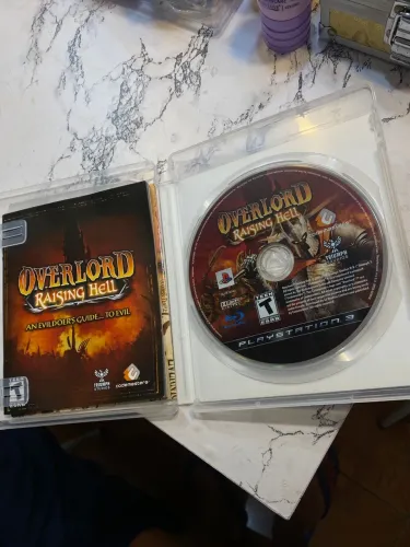 Overlord Raising Hell ps3 mídia física original 
