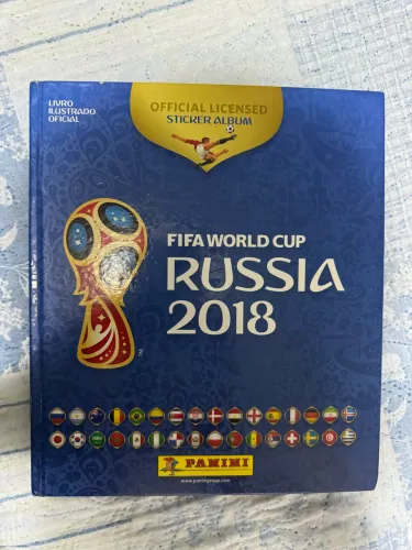 Álbum Oficial da Copa do Mundo FIFA Rússia 2018 - Panini | Usado em Ótimo Estado