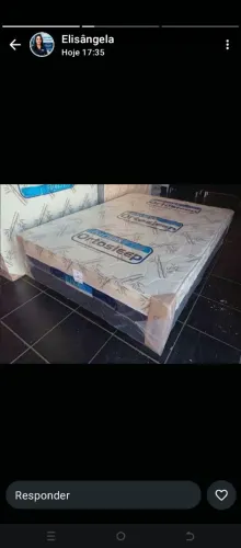 Cama casal conjugada com espuma D28
