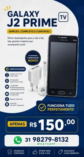 Galaxy J2 Prime TV