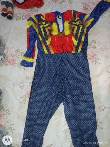 Roupa/fantasia do homem aranha 5 anos 