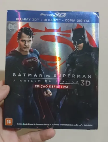 Batman vs superman Blu-ray usado