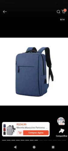 Bolsa com 3 compartilhados.. porta USB . . Tam 32 cm por 45 cmt