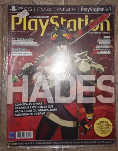 Revista Playstation Ano 23 N° 28 Hades ( Nova )