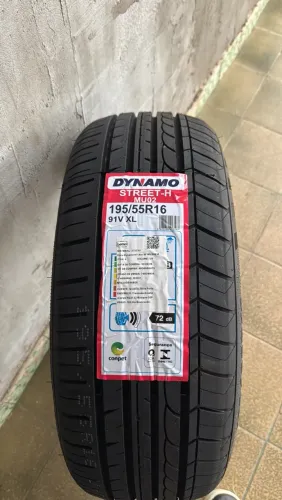 Pneu 205/55 e 195/55 R 16 