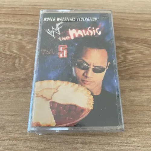Fita Cassete K7 WWF The Music, Vol. 5 - Novo lacrado