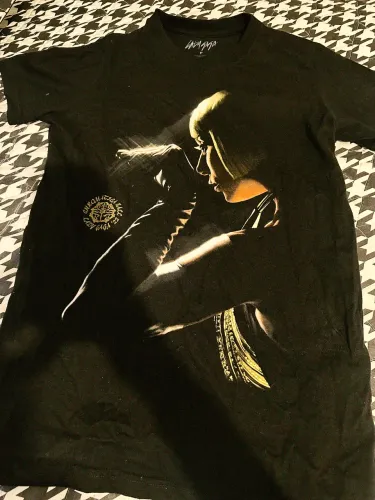 Camiseta Lady Gaga Babble On Black Tee Chromatica