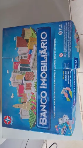 Vendo jogo Banco Imobiliário para se divertir com sua família e amigos 