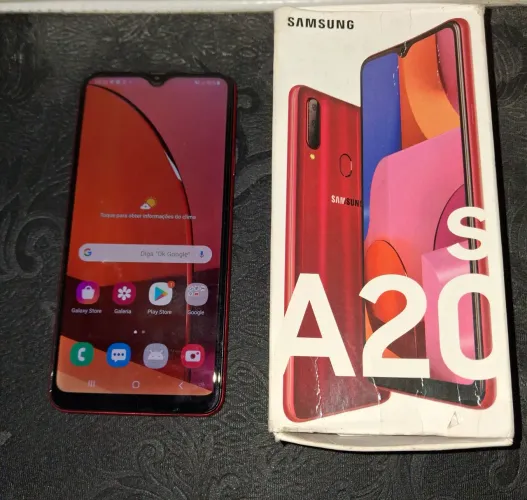 Vendo um celular da Samsung a20s 32gb 