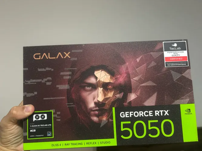 Placa de vídeo RTX 5050 GALAX