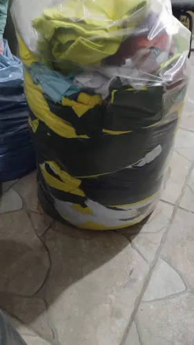 Retalho de tecido malhas