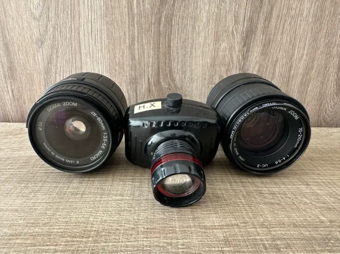 Kit de Lentes Sigma - 28-80mm Macro + 70-210mm Tele Impecáveis ! campinas-sp