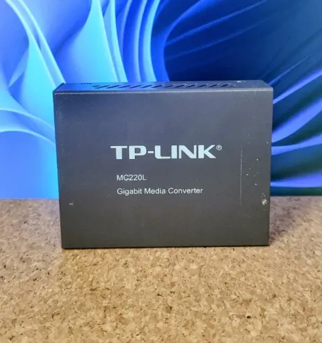 Conversor de Mídia Gigabit TP-Link MC220L - SFP para RJ45 (1000Mbps)
