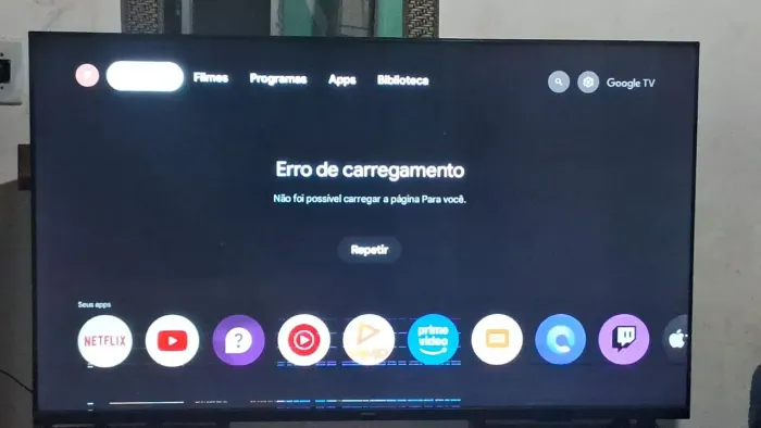 Vendo TV esmart 4k por 1.300 ,55 polegadas, esta funcionando normalmente ela só tá com