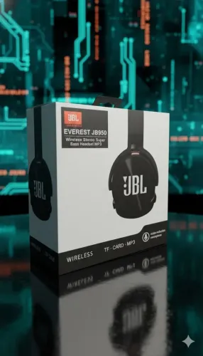 Fone de Ouvido Bluetooth JB950 Sem Fio Dobrável Recarregável