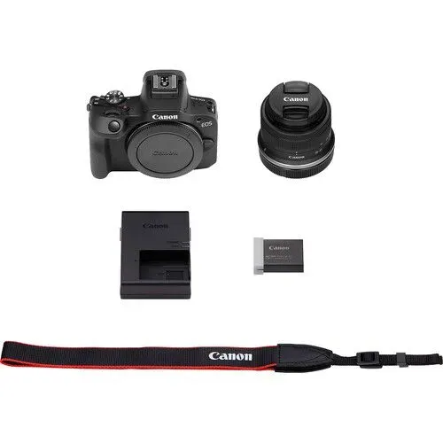 Canon R100 + Lente do kit 18-45