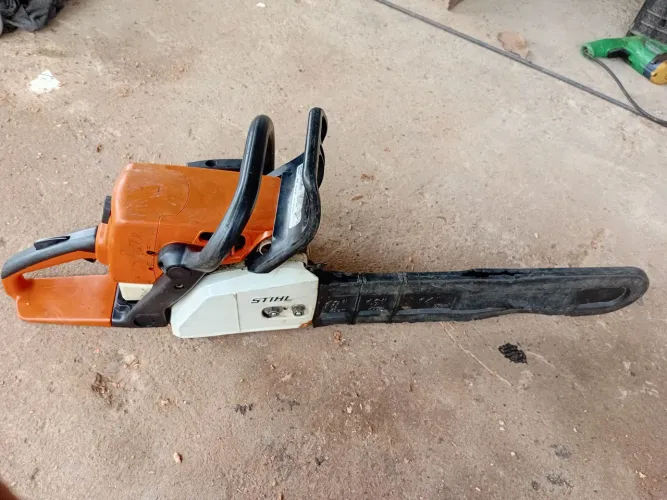 Moto serra ms 210 sthil revisado