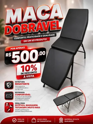 MACA PRETA TRÊS POSIÇÕES