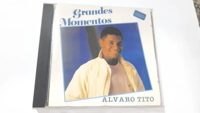 cd Álvaro Tito - Grandes Momentos - relíquia.