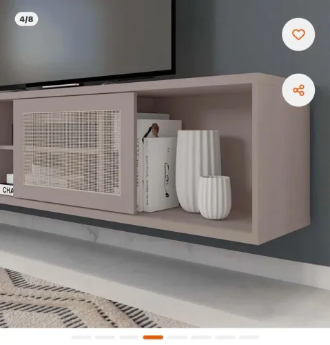 Rack para TV de até 72 polegadas - 180cm