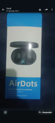 Fone sem fio. Com bluetooth