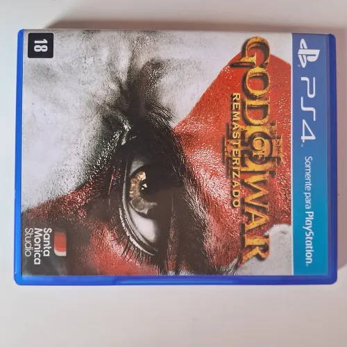 God of War 3 Remaster Ps4 Mídia Física Original 