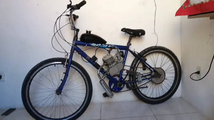 Bicicleta motorizada parou de funcionar